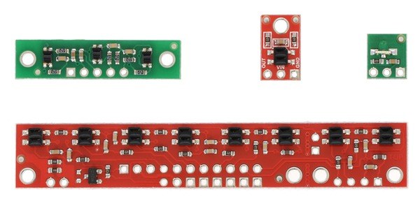pololu infrared sensor board types